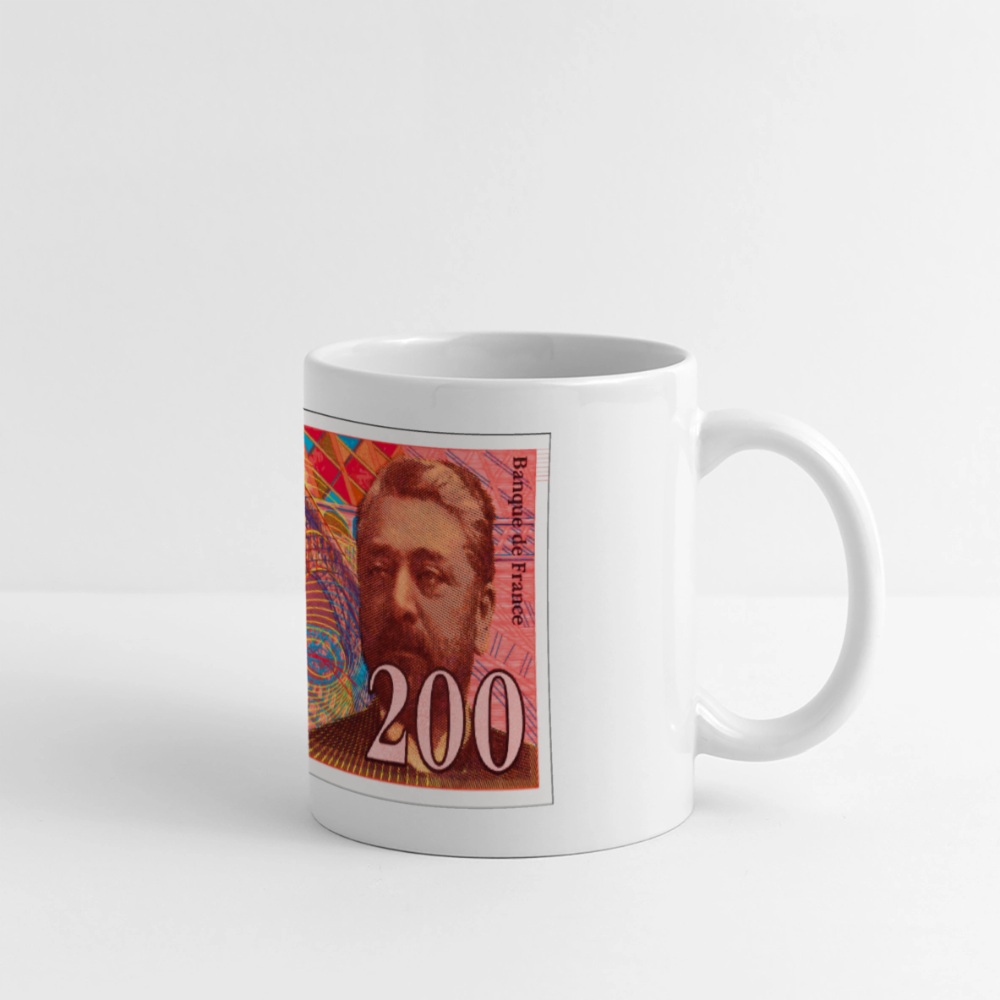 Mug 200 FRANCS  Eiffel Céramique - white