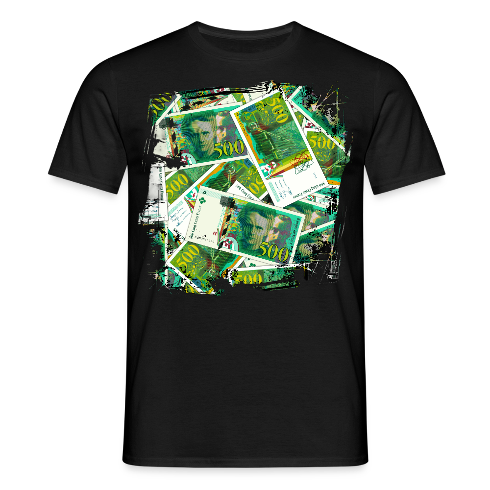 Tshirt  Noir Homme 500 FGRANCS Grunge - black