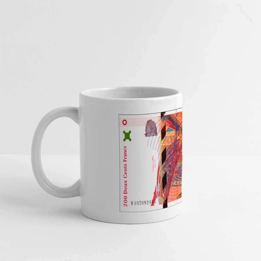 Mug 200 FRANCS  Eiffel Céramique - white