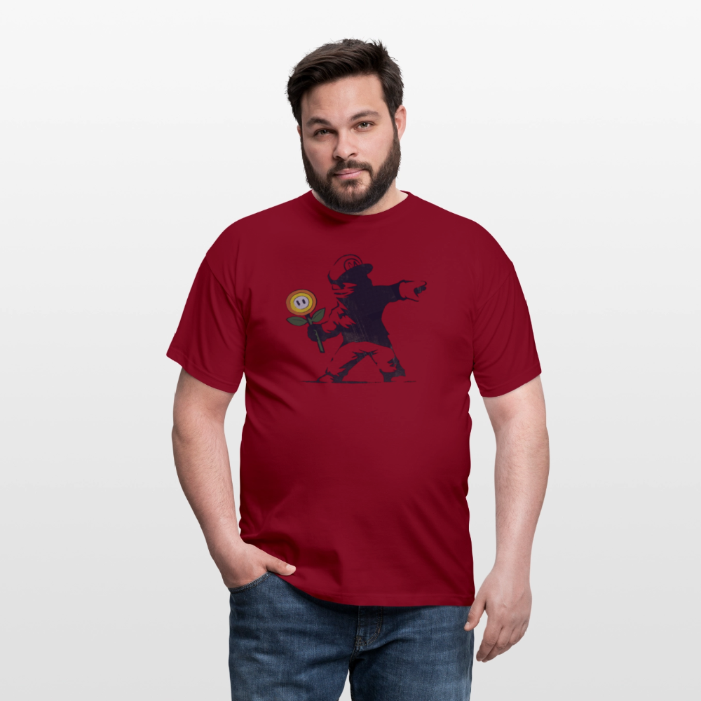 Mario X Banksy Homme - brick red