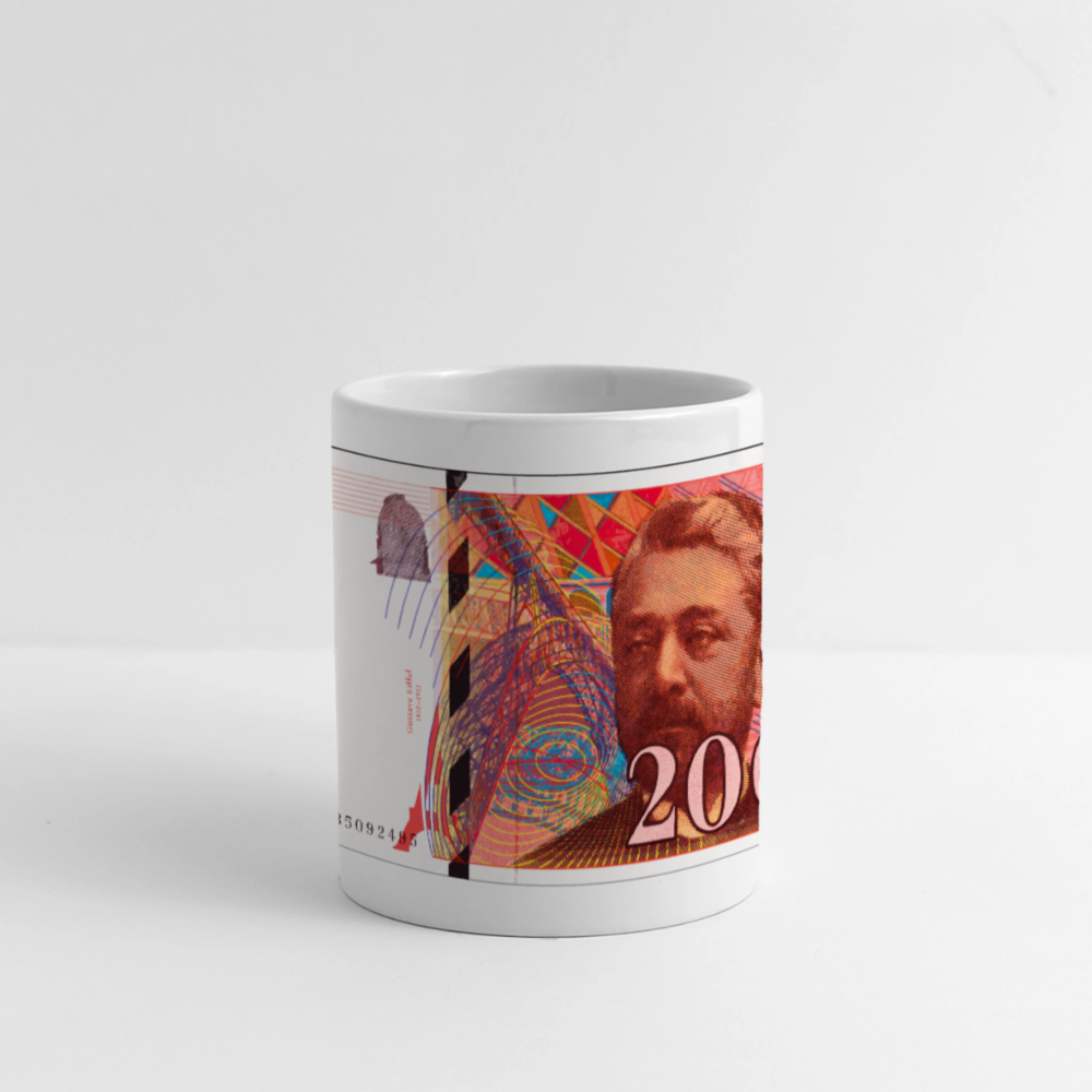 Mug 200 FRANCS  Eiffel Céramique - white