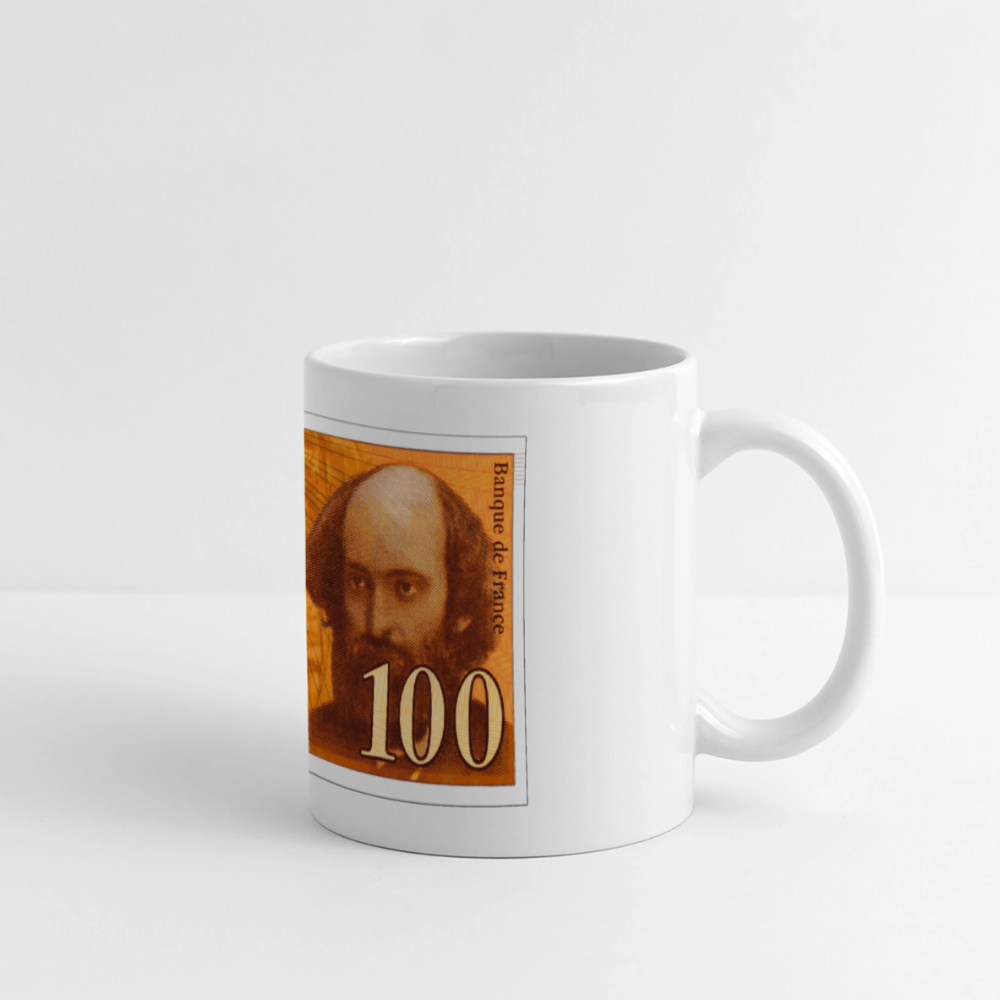 Mug 100 FRANCS Cézanne  Céramique - white