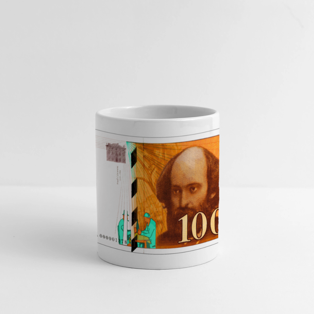 Mug 100 FRANCS Cézanne  Céramique - white
