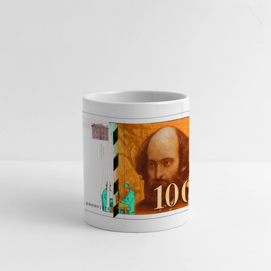 Mug 100 FRANCS Cézanne  Céramique - white