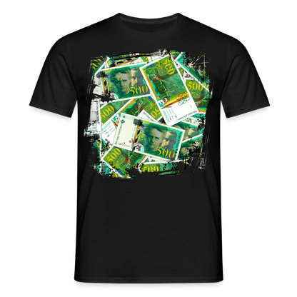 Tshirt  Noir Homme 500 FGRANCS Grunge - black