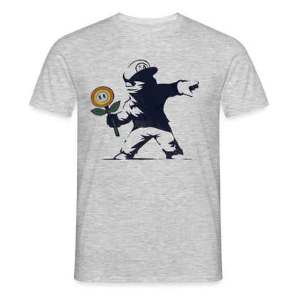 Mario X Banksy  Homme - heather grey